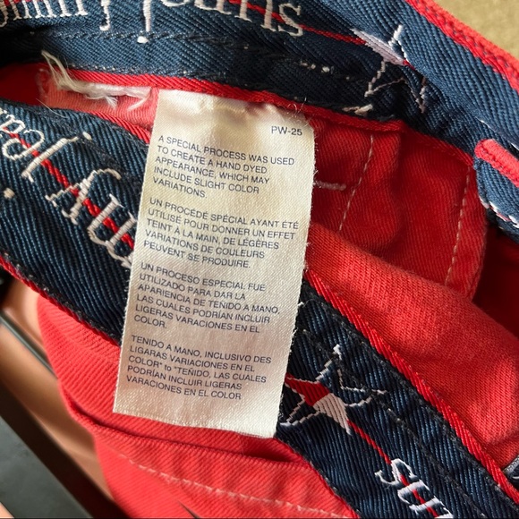 Tommy Hilfiger Red Carpenter Work Pants - Picture 4 of 9